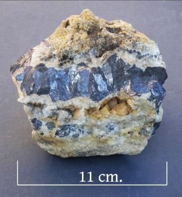 Galena, Eyam. Bill Bagley Rocks and Minerals